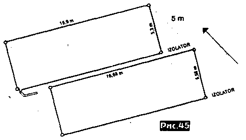 Рамочная антенна с соотношением сторон 1:3