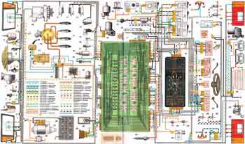 Схема электрооборудования автомобиля ВАЗ-2108, ВАЗ-2109. Статья Бесплатной технической библиотеки