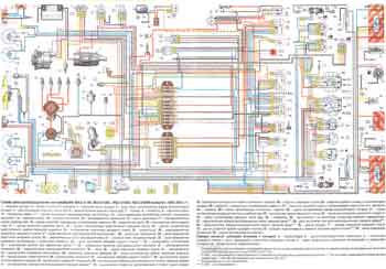 Схема электрооборудования автомобиля ВАЗ 2106, 21061, 21063, 21065 (1988-2001). Статья Бесплатной технической библиотеки