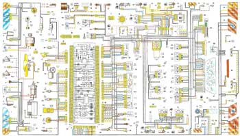 Схема электропроводки ВАЗ-2114. Статья Бесплатной технической библиотеки