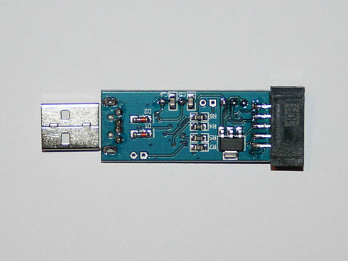 USB-ISP-Programmiergerät und ATMEL-Evaluationsboard-Bausatz