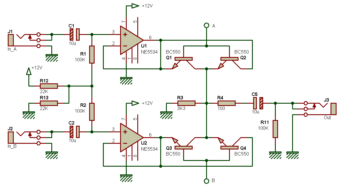 Commutateur audio 005a