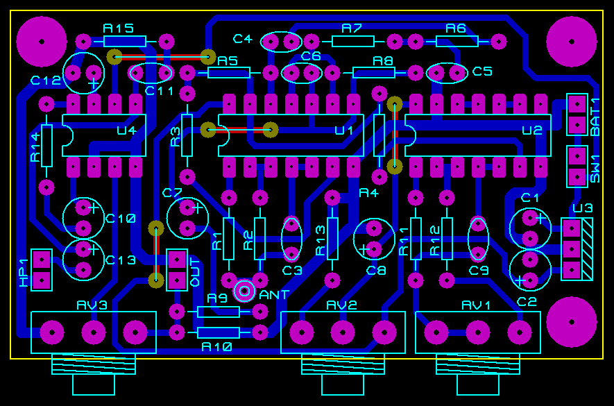 theremin_004_pcb_composants