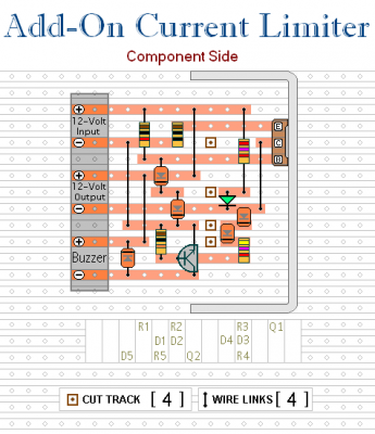 How to build An Add-On Current Limiter For Your PSU - circuit diagram