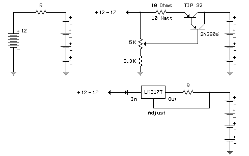 How to build Constant Current Battery Charger - circuit diagram
