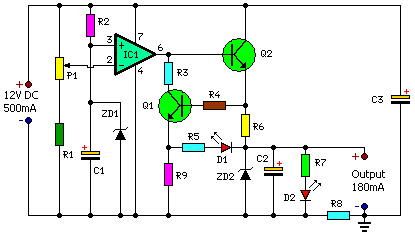 How to build A Friendly Charger Schematic for Mobile Phones - circuit diagram