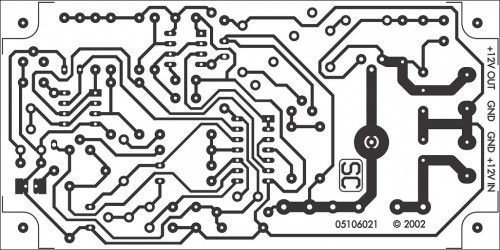 How to build 12 Volt Battery Guardian Circuit - circuit diagram