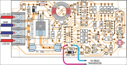 How to build 12 Volt Battery Guardian Circuit - circuit diagram