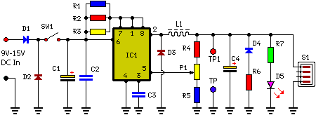 How to build Mobile Phone and iPod Battery Charger Circuit - circuit diagram