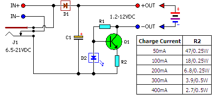 How to build Low Cost Universal Battery Charger Schematic - circuit diagram