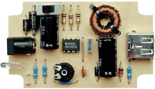 How to build Mobile Phone and iPod Battery Charger Circuit - circuit diagram