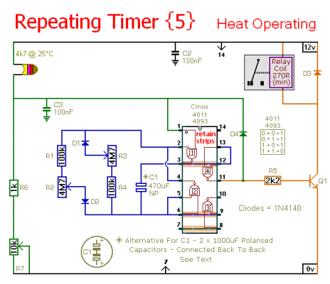 How to build Repeating Timer No5 - circuit diagram