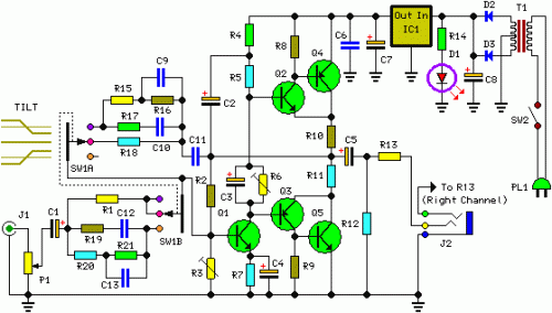 How to build Pure Class-A Headphone Amplifier Schematic - circuit diagram