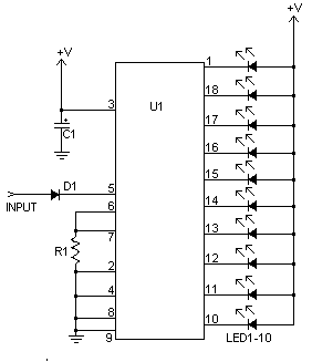 How to build Sound Level Meter - circuit diagram