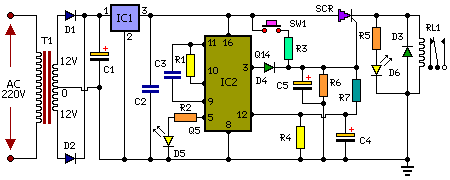 How to build Safety Guard - circuit diagram