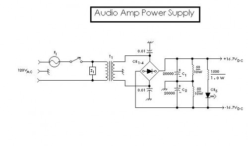 How to build Speaker Box Audio Amp - circuit diagram