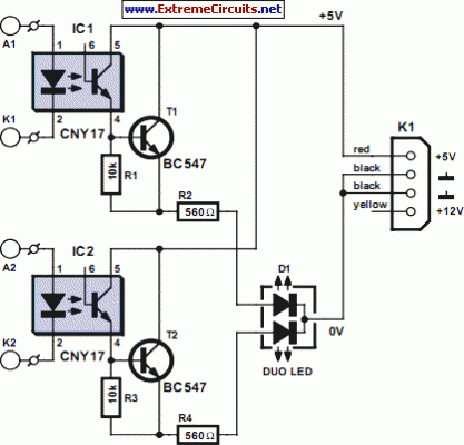 How to build Multicolor HD LED - circuit diagram