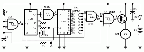 How to build Jogging Timer Circuit Diagram - circuit diagram
