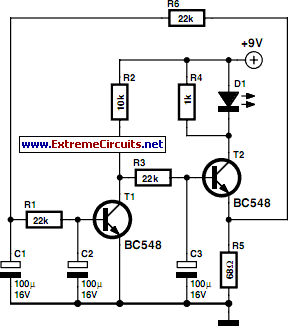 How to build Smooth Flasher Circuit Diagram - circuit diagram