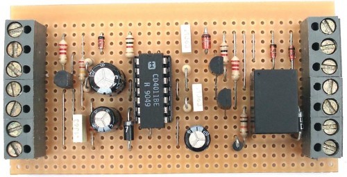 How to build A Cmos Based Vehicle Anti-Theft Alarm - circuit diagram
