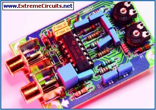 How to build Paraphase Tone Controller - circuit diagram