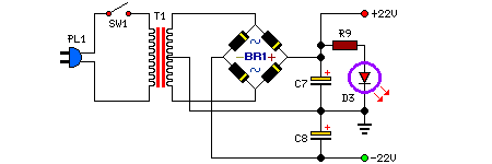How to build 18watt Audio Amplifier - circuit diagram