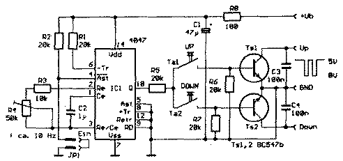Схема дистанционной установки частоты трансивера