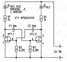 Мультивибраторы на полевых транзисторах КР504НТ